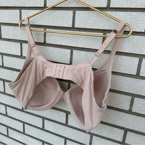 ThirdLove 24/7 Classic Contour Plunge Bra Nude Mesh Underwire - Picture 10 of 10